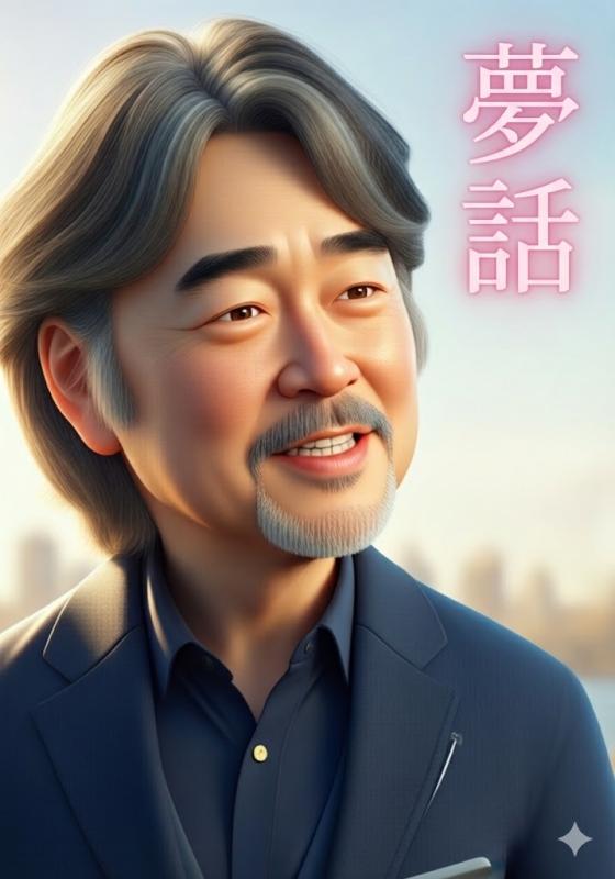 雅朋先生　夢話イラスト